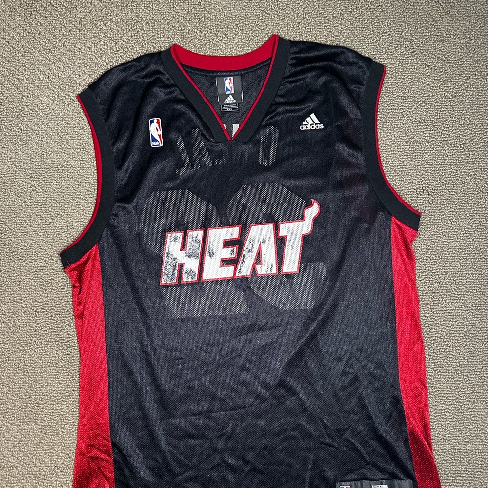 Adidas Miami Heat Shaquille O’Neal Men’s Basketball Jersey